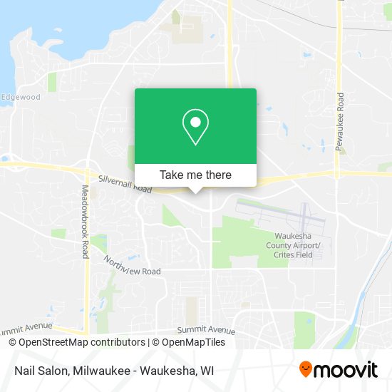 Nail Salon map