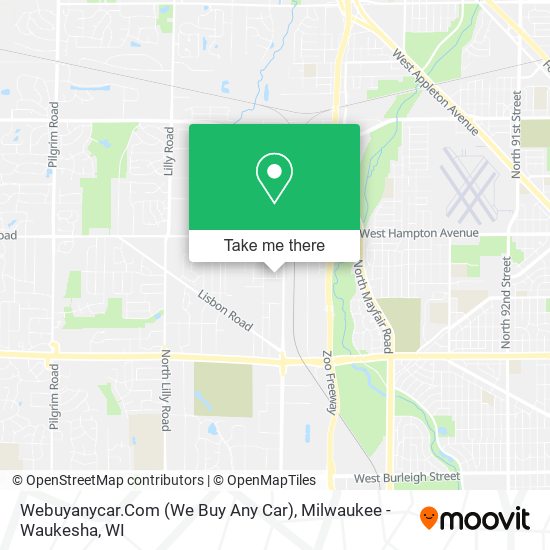 Mapa de Webuyanycar.Com (We Buy Any Car)