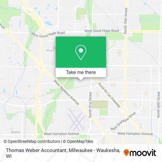 Mapa de Thomas Weber Accountant