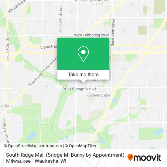 Mapa de South Ridge Mall (Sridge Ml Bunny by Appointment)