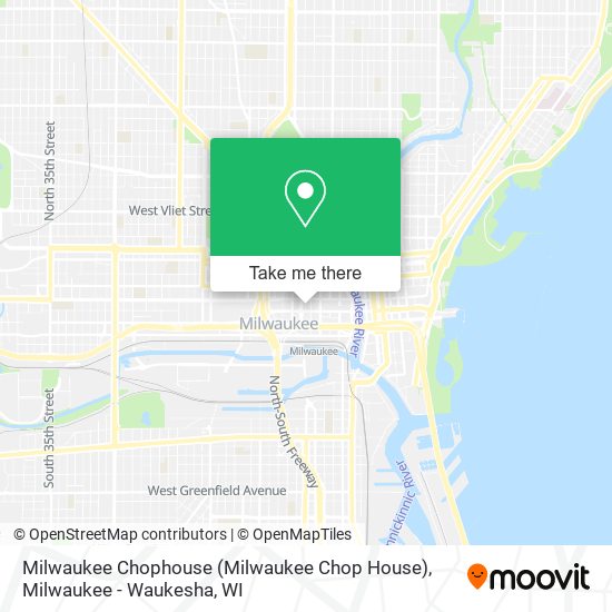Mapa de Milwaukee Chophouse (Milwaukee Chop House)