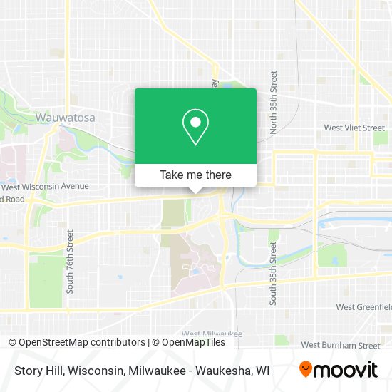 Mapa de Story Hill, Wisconsin