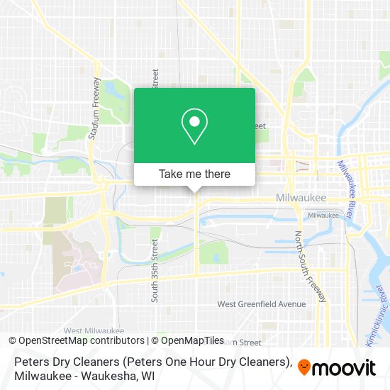 Peters Dry Cleaners (Peters One Hour Dry Cleaners) map