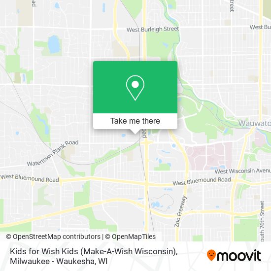 Mapa de Kids for Wish Kids (Make-A-Wish Wisconsin)