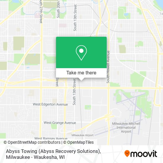Mapa de Abyss Towing (Abyss Recovery Solutions)
