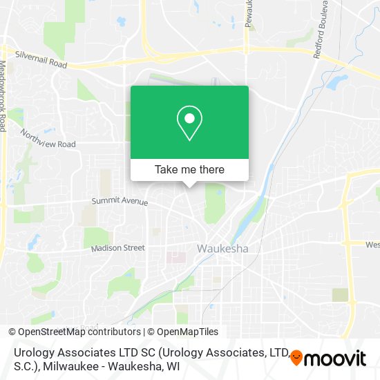 Mapa de Urology Associates LTD SC (Urology Associates, LTD, S.C.)