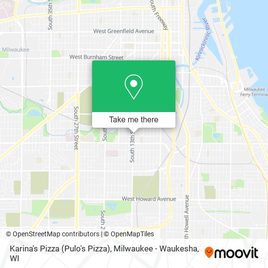 Mapa de Karina's Pizza (Pulo's Pizza)