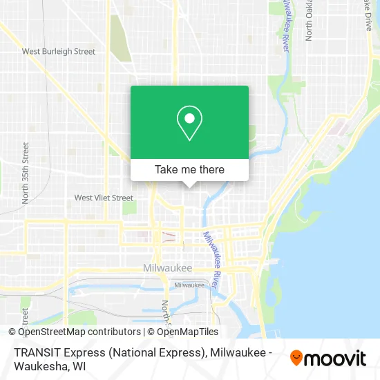 TRANSIT Express (National Express) map