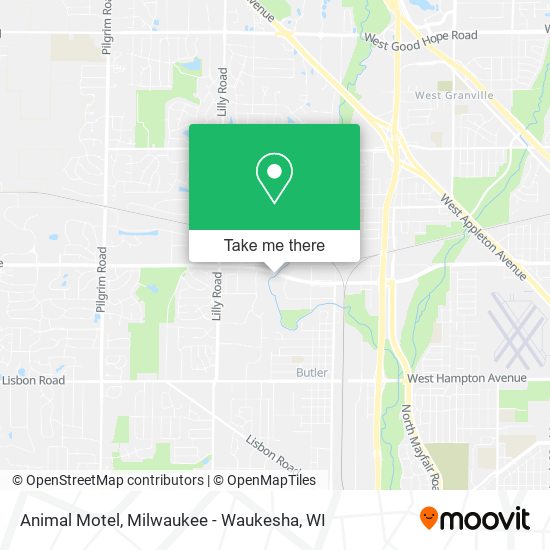 Animal Motel map