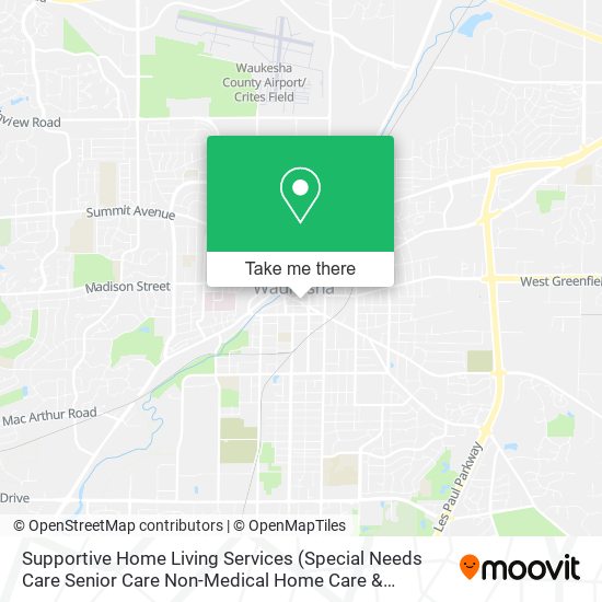 Mapa de Supportive Home Living Services