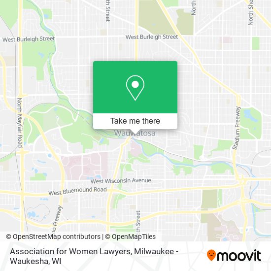 Association for Women Lawyers map