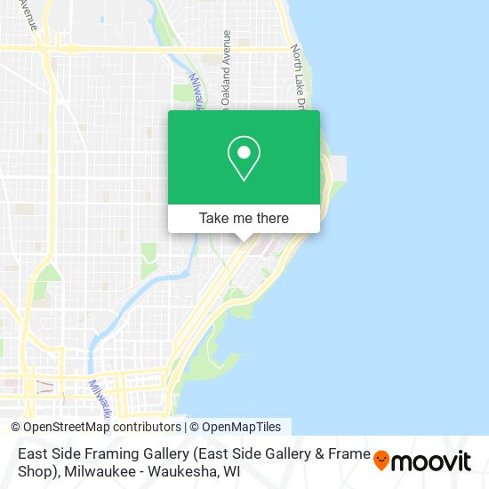 Mapa de East Side Framing Gallery (East Side Gallery & Frame Shop)