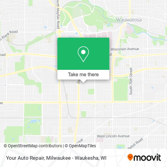 Mapa de Your Auto Repair