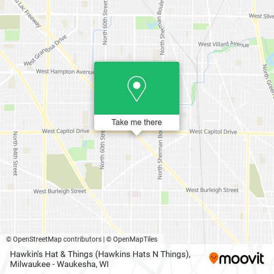 Mapa de Hawkin's Hat & Things (Hawkins Hats N Things)