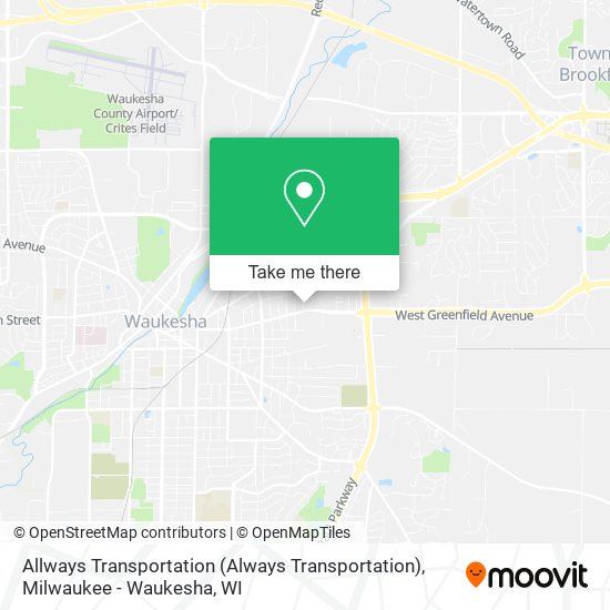 Mapa de Allways Transportation (Always Transportation)