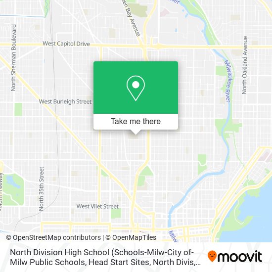 Mapa de North Division High School