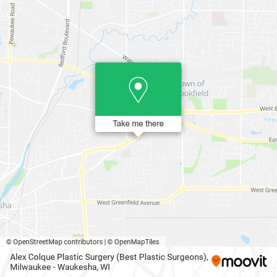Mapa de Alex Colque Plastic Surgery (Best Plastic Surgeons)
