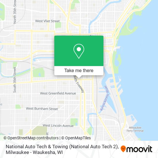 Mapa de National Auto Tech & Towing