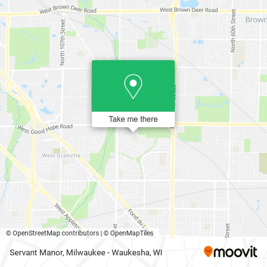 Mapa de Servant Manor