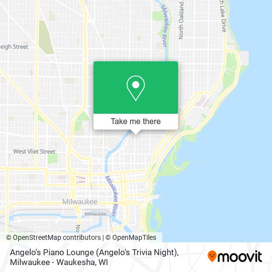 Mapa de Angelo's Piano Lounge (Angelo's Trivia Night)