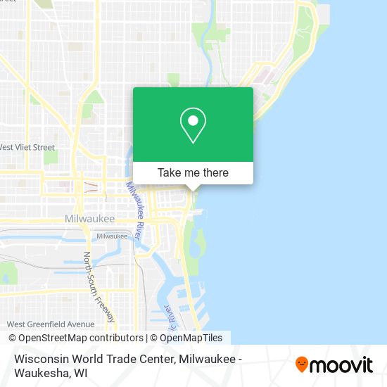 Mapa de Wisconsin World Trade Center
