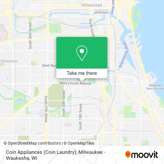 Mapa de Coin Appliances (Coin Laundry)