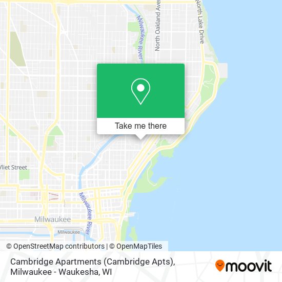 Mapa de Cambridge Apartments (Cambridge Apts)
