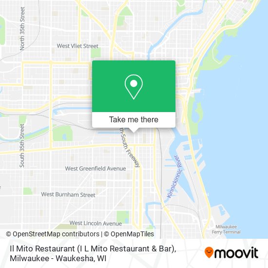 Mapa de Il Mito Restaurant (I L Mito Restaurant & Bar)