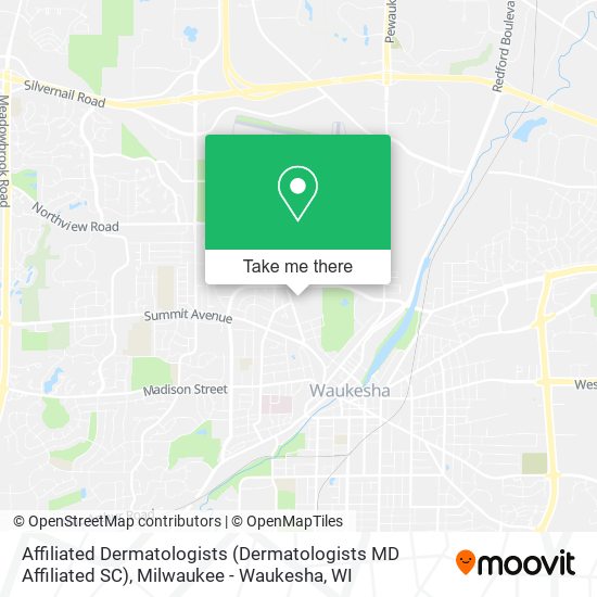 Affiliated Dermatologists (Dermatologists MD Affiliated SC) map