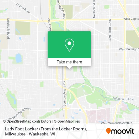 Mapa de Lady Foot Locker (From the Locker Room)