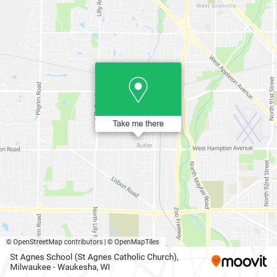 Mapa de St Agnes School (St Agnes Catholic Church)