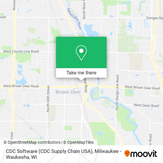 CDC Software (CDC Supply Chain USA) map