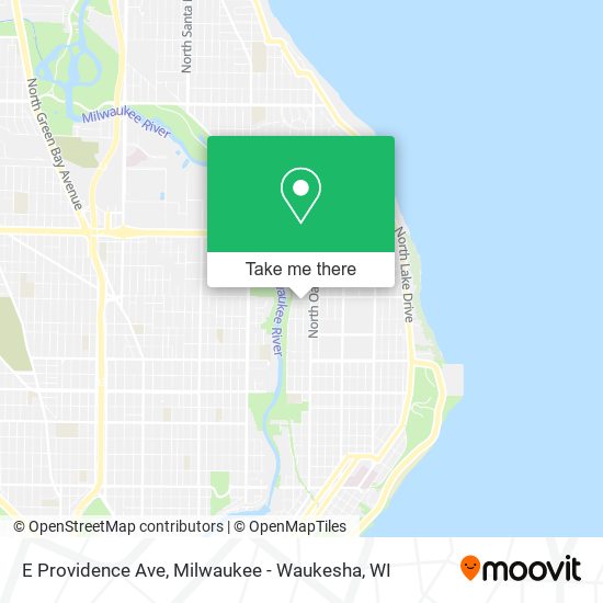 E Providence Ave map