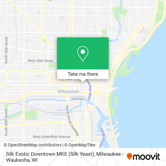 Mapa de Silk Exotic Downtown MKE (Silk Yeast)