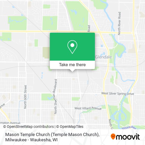 Mapa de Mason Temple Church
