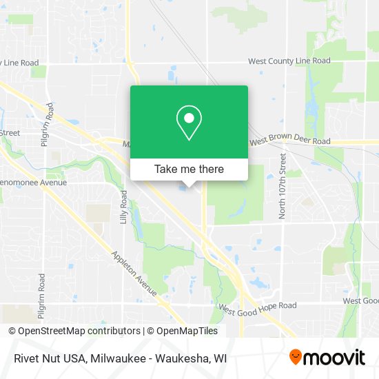 Rivet Nut USA map