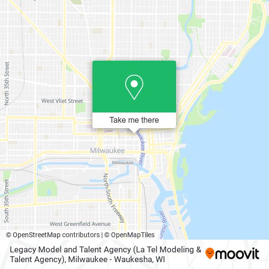 Mapa de Legacy Model and Talent Agency (La Tel Modeling & Talent Agency)