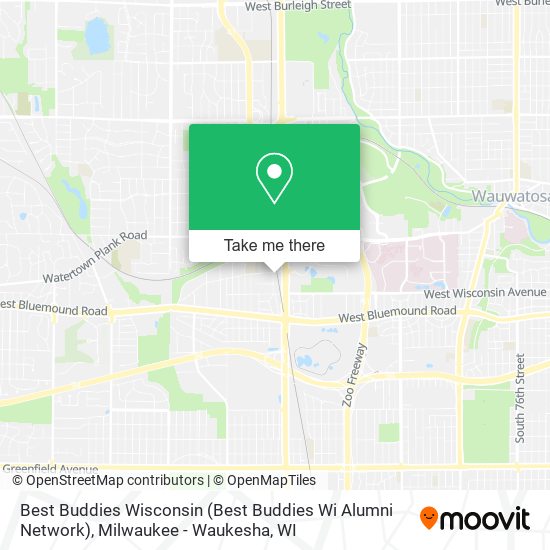 Mapa de Best Buddies Wisconsin (Best Buddies Wi Alumni Network)