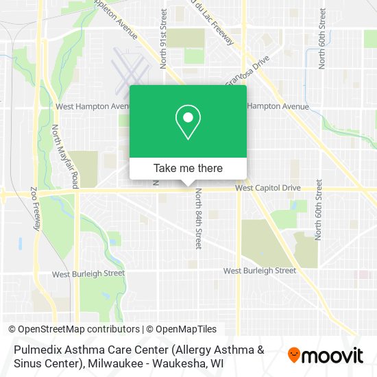 Mapa de Pulmedix Asthma Care Center (Allergy Asthma & Sinus Center)