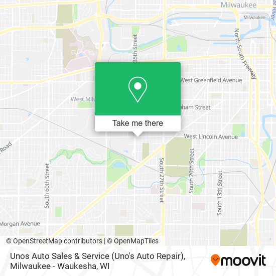 Mapa de Unos Auto Sales & Service (Uno's Auto Repair)