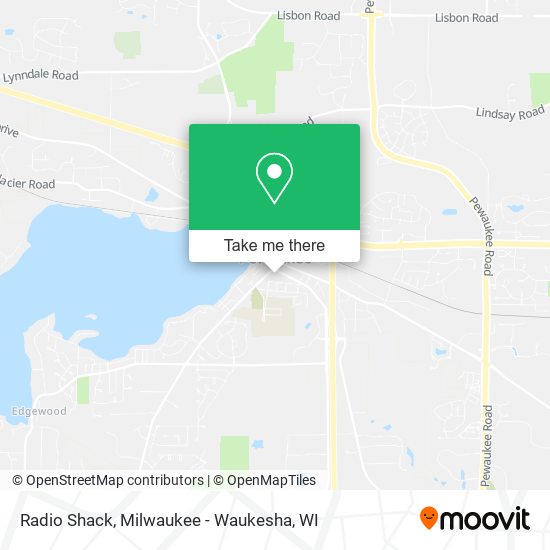 Radio Shack map