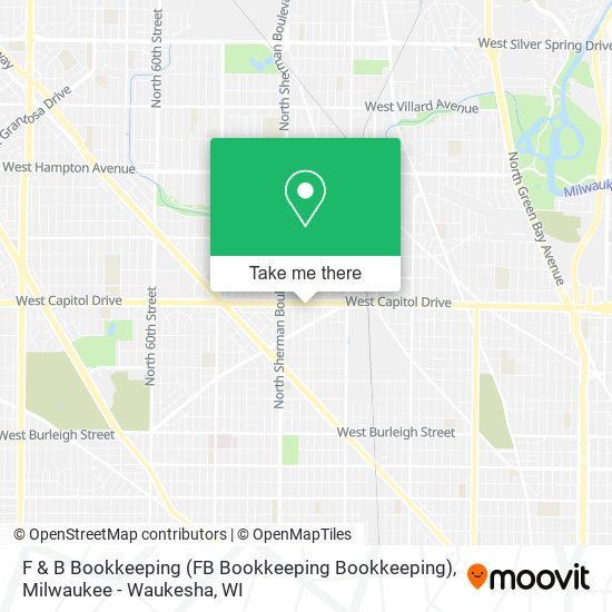 F & B Bookkeeping (FB Bookkeeping Bookkeeping) map