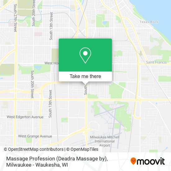 Mapa de Massage Profession (Deadra Massage by)