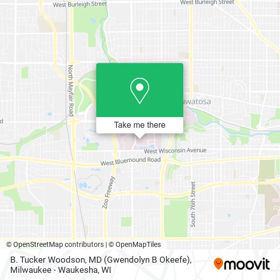 Mapa de B. Tucker Woodson, MD (Gwendolyn B Okeefe)
