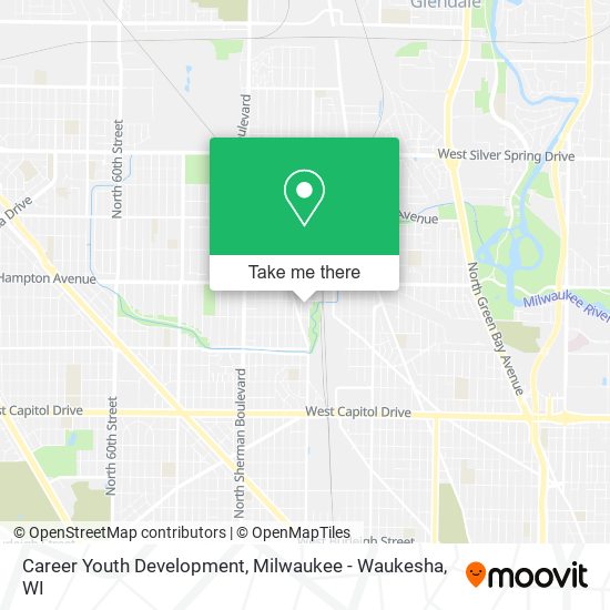 Career Youth Development map