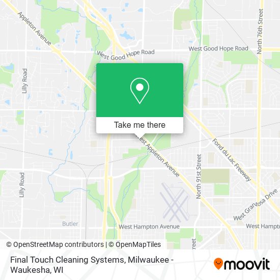 Final Touch Cleaning Systems map