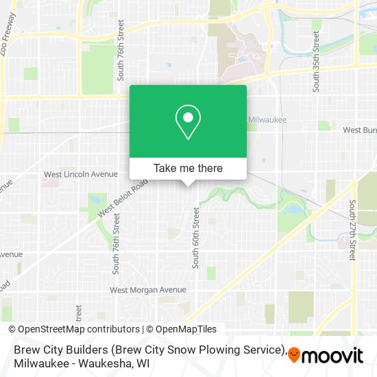 Mapa de Brew City Builders (Brew City Snow Plowing Service)