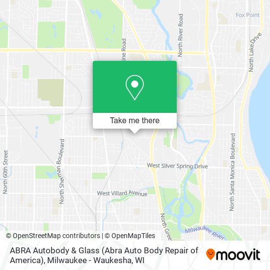 Mapa de ABRA Autobody & Glass (Abra Auto Body Repair of America)