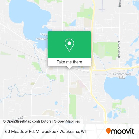 Mapa de 60 Meadow Rd