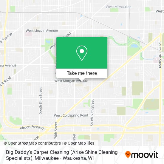 Mapa de Big Daddy's Carpet Cleaning (Arise Shine Cleaning Specialists)